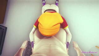 Dragon Ball Hentai - Bakış Açısı Pan boobjob, emmek ve nüfuz