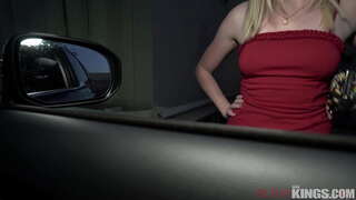 Street Walker Dostane Zdvihol 2 Nadržaný Chlapi a má Veľký Péro